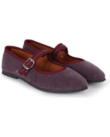 Ballerines pour Femme MENINA STEP WOMENS BERGAMO MARY JANE SANDALS GREY