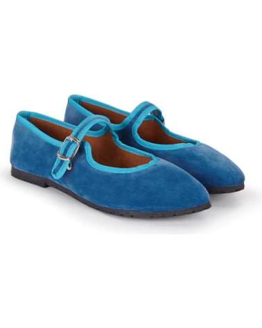 Ballerinas für Damen MENINA STEP WOMENS BERGAMO MARY JANE SANDALS MEDITERRANEAN BLUE