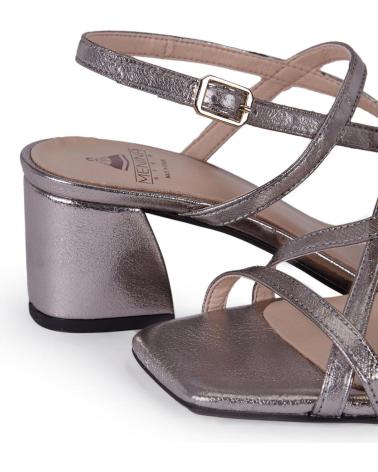 Sandalen für Damen MENINA STEP WOMENS CAMILLE SANDALS LEAD BLACK