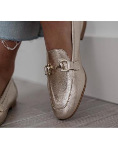 Woman Flat shoes MENINA STEP WOMENS CANIDO LOAFERS CHAMPAGNE