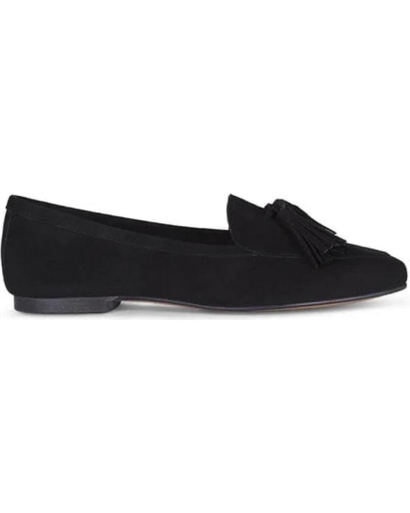 Woman Flat shoes MENINA STEP WOMENS CARDIFF SUEDE SANDALS BLACK
