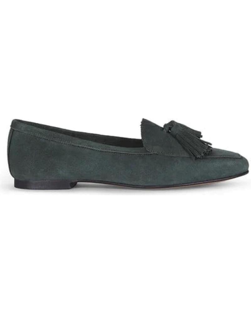 Flat-Shoes-De-Mujer-MENINA-STEP-WOMENS-CARDIFF-SUEDE-SANDALS-GREEN