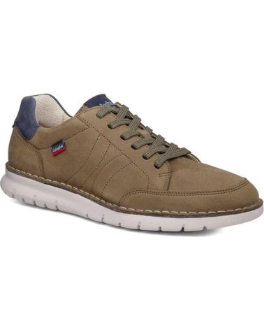 Zapatos de Hombre CALLAGHAN ZAPATO AWAT 47130 KAKI DE VERDE