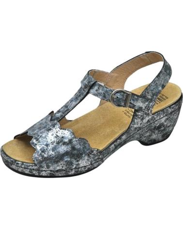 Sandalias de Mujer COMFORT CLASS 890 SANDALIA DE VESTIR PIEL PARA PLANTILLAS D ROMA ACERO