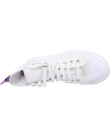 TÊNIS CONVERSE CHUCK TAYLOR ALL STAR MOVE HI A03667C BRANCO ROXO WHITE TÊNIS CONVERSE CHUCK TAYLOR ALL STAR MOVE HI A03667C BRANCO ROXO WHITE