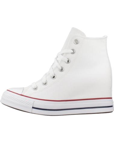 Woman Zapatillas deporte CONVERSE ZAPATILLAS MUJER MODELO CHUCK TAYLOR ALL STAR WEDGE PLATFORM WHTRED