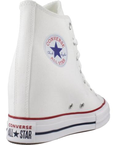Woman Zapatillas deporte CONVERSE ZAPATILLAS MUJER MODELO CHUCK TAYLOR ALL STAR WEDGE PLATFORM WHTRED