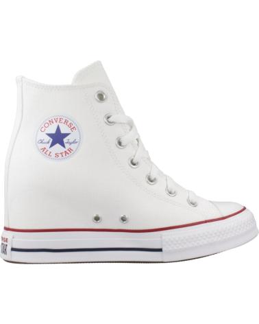 Woman Zapatillas deporte CONVERSE ZAPATILLAS MUJER MODELO CHUCK TAYLOR ALL STAR WEDGE PLATFORM WHTRED