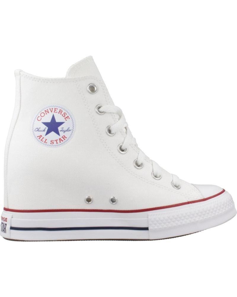 Woman Zapatillas deporte CONVERSE ZAPATILLAS MUJER MODELO CHUCK TAYLOR ALL STAR WEDGE PLATFORM WHTRED
