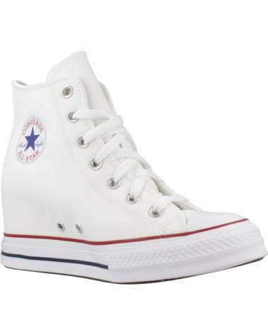 Woman Zapatillas deporte CONVERSE ZAPATILLAS MUJER MODELO CHUCK TAYLOR ALL STAR WEDGE PLATFORM WHTRED