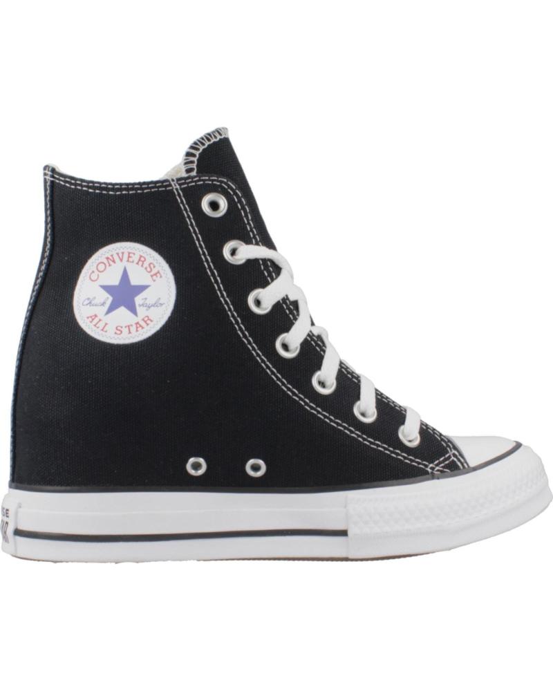 Woman Trainers CONVERSE ZAPATILLAS MUJER MODELO CHUCK TAYLOR ALL STAR WEDGE PLATFORM BLKRED