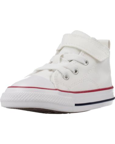CONVERSE ZAPATILLAS SEMIBOTA BEBÉ BLANCAS VELCRO A04825C BLANCO
