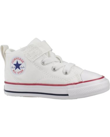 CONVERSE ZAPATILLAS SEMIBOTA BEBÉ BLANCAS VELCRO A04825C BLANCO