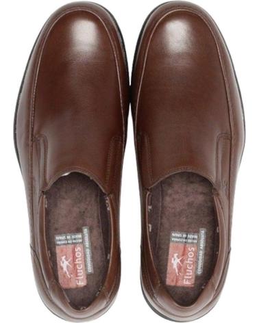 Zapatos de Hombre FLUCHOS 8499 LUCA MARRON