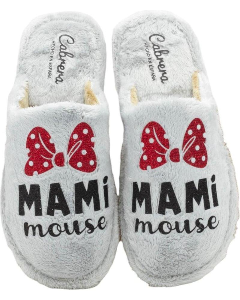 Pantufas de Mulher CABRERA 2449 GRIS