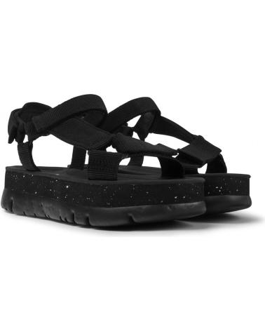 Sandalias de Mujer CAMPER SANDALIA ORUGA UP K200851 NEGRO