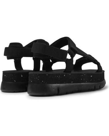 Sandalias de Mujer CAMPER SANDALIA ORUGA UP K200851 NEGRO