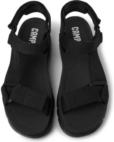 Sandalias de Mujer CAMPER SANDALIA ORUGA UP K200851 NEGRO