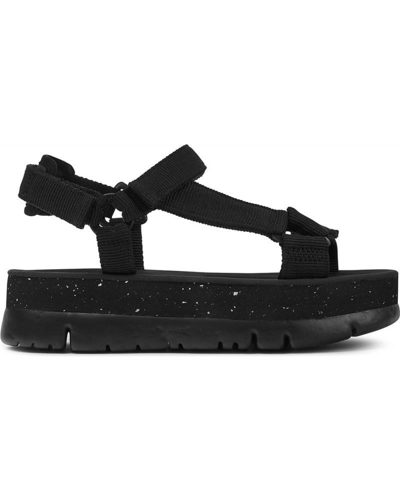 Sandalias de Mujer CAMPER SANDALIA ORUGA UP K200851 NEGRO