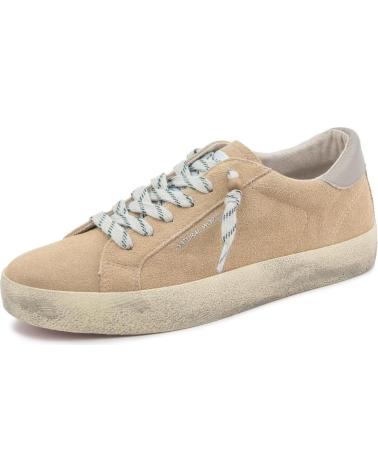 Sportif pour Femme NATURAL WORLD ZAPATILLA DE MUJER MODELO CODY DE SERRAJE ROSA
