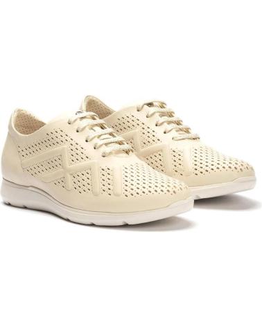 Scarpe sport per Donna PITILLOS DEPORTIVO CALADO  1341 CREMA