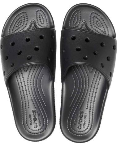 Chanclas de Mujer CROCS CHANCLAS NEGRAS MUJER SLIDE 206121 NEGRO