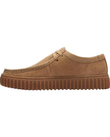 Sapatos de Homem CLARKS TORHILL LO 26173471 MARRN MARRóN
