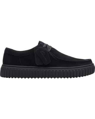 Man shoes CLARKS TORHILL LO BLACK SDE 26172019 NEGRO