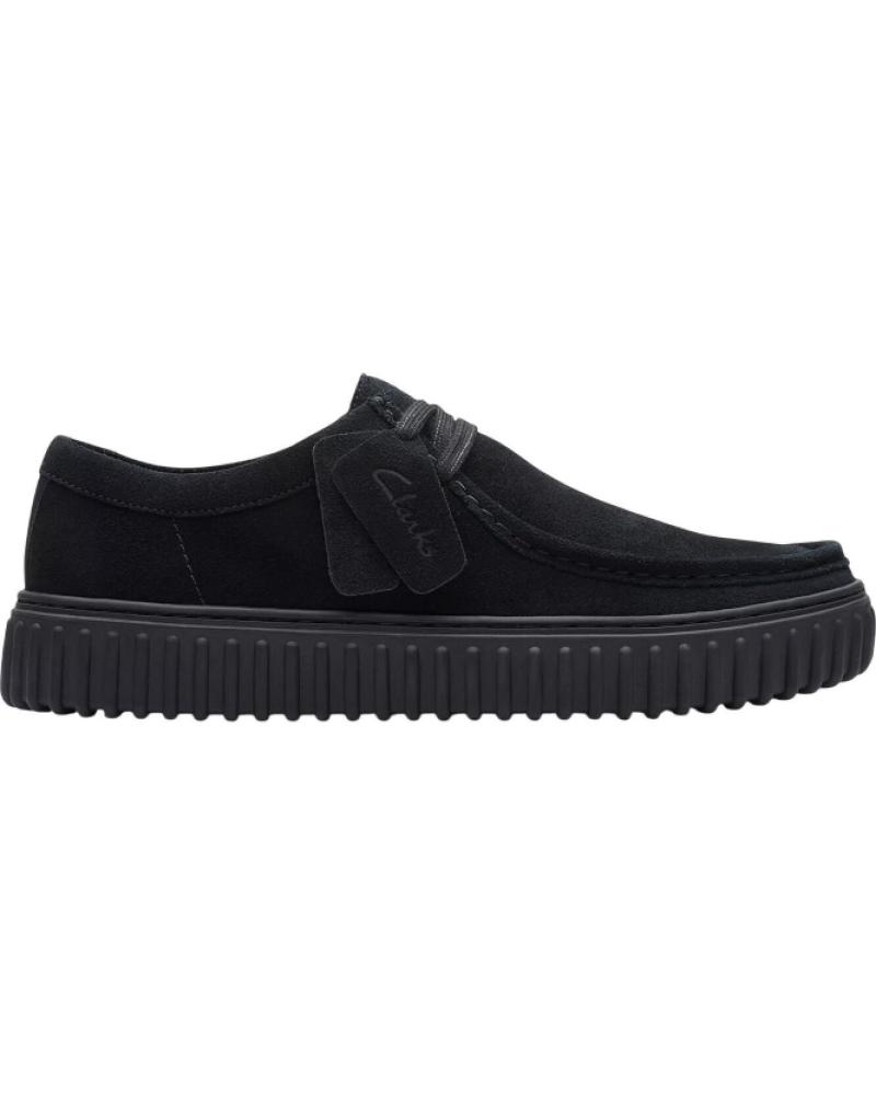 Man shoes CLARKS TORHILL LO BLACK SDE 26172019 NEGRO