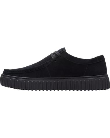 Man shoes CLARKS TORHILL LO BLACK SDE 26172019 NEGRO