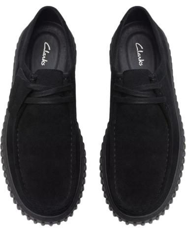 Man shoes CLARKS TORHILL LO BLACK SDE 26172019 NEGRO