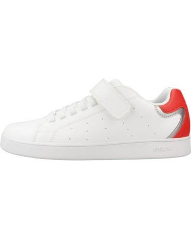 GEOX ZAPATILLAS NINO MODELO J ECLYPER B COLOR BLANCO C0050