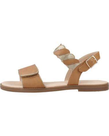 girl Sandals GEOX SANDALIAS NINA MODELO J SANDAL KARLY GIRL COLOR MARRON CLARO C5B2U
