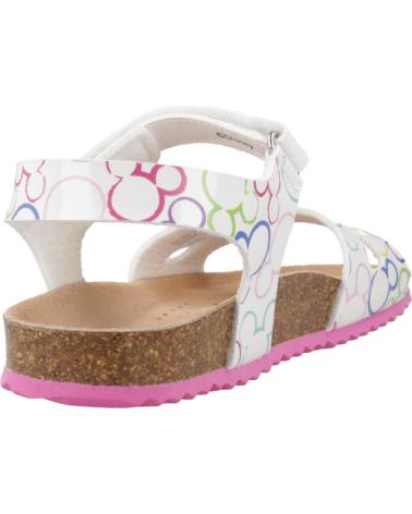 Sandali per Bambina GEOX SANDALIAS NINA MODELO J ADRIEL GIRL COLOR BLANCO C0653