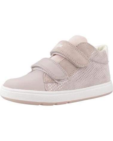 Bottines pour Garçon GEOX ZAPATILLAS NINO MODELO B BIGLIA GIRL COLOR ROSA C8W1Z