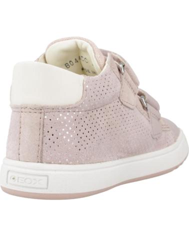 Bottines pour Garçon GEOX ZAPATILLAS NINO MODELO B BIGLIA GIRL COLOR ROSA C8W1Z