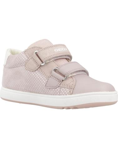 Bottines pour Garçon GEOX ZAPATILLAS NINO MODELO B BIGLIA GIRL COLOR ROSA C8W1Z