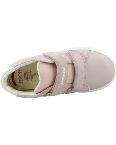 Bottines pour Garçon GEOX ZAPATILLAS NINO MODELO B BIGLIA GIRL COLOR ROSA C8W1Z
