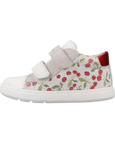 Botins de Menino GEOX ZAPATILLAS NINO MODELO B BIGLIA GIRL COLOR BLANCO C0050