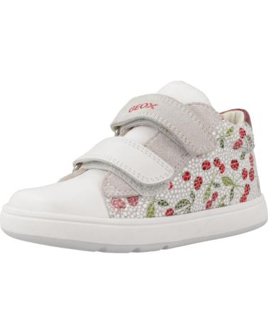 boy Mid boots GEOX ZAPATILLAS NINO MODELO B BIGLIA GIRL COLOR BLANCO C0050