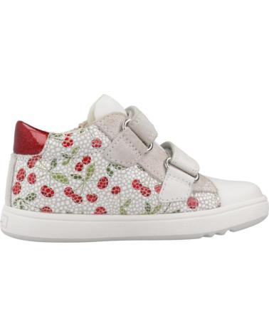 boy Mid boots GEOX ZAPATILLAS NINO MODELO B BIGLIA GIRL COLOR BLANCO C0050