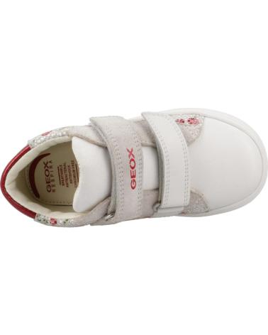 boy Mid boots GEOX ZAPATILLAS NINO MODELO B BIGLIA GIRL COLOR BLANCO C0050