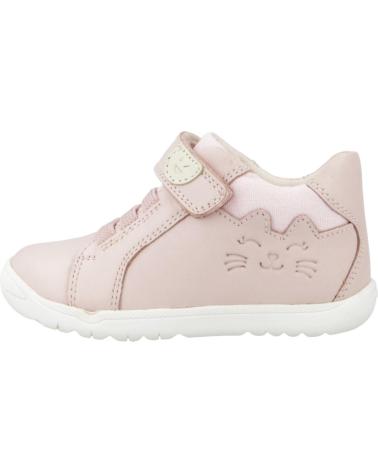 Sapatos de Menina GEOX ZAPATOS NINA MODELO B MACCHIA GIRL COLOR ROSA C8W1M