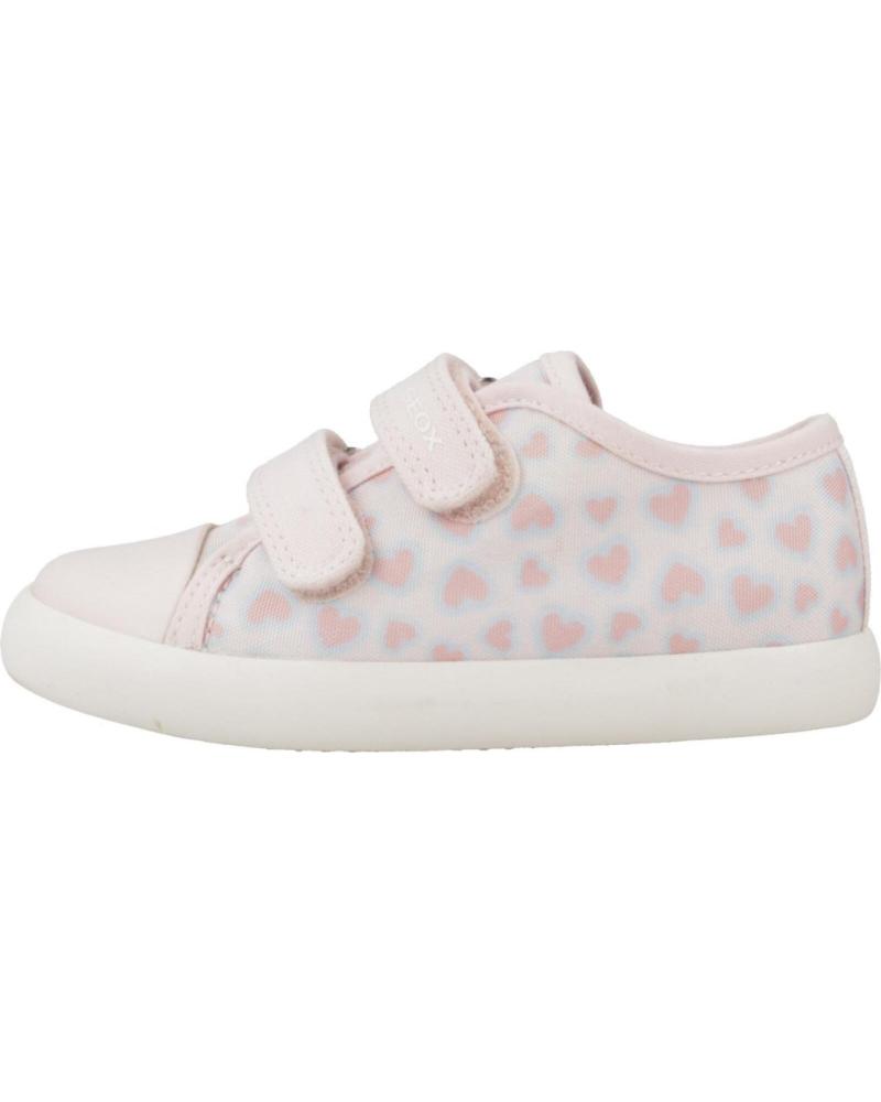 Sneaker für Mädchen GEOX ZAPATILLAS NINO MODELO B GISLI GIRL COLOR ROSA C8TM4