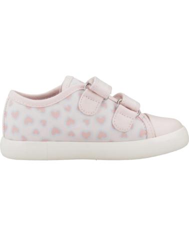 Sneaker für Mädchen GEOX ZAPATILLAS NINO MODELO B GISLI GIRL COLOR ROSA C8TM4
