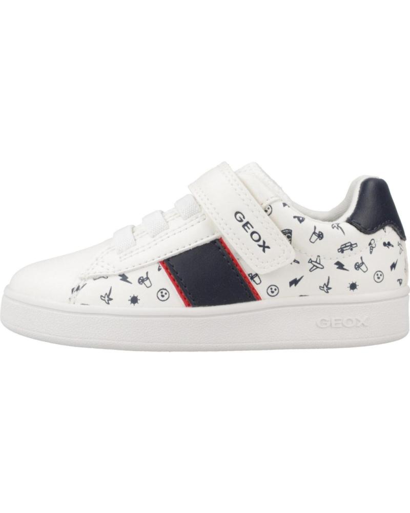 Sneaker für Mädchen GEOX ZAPATILLAS NINO MODELO B ECLYPER BOY COLOR BLANCO C0899