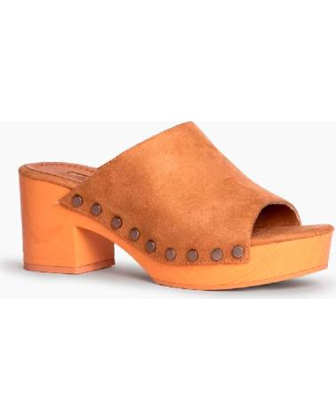 Zuecos de Mujer KESLEM ZUECO M4418 CAMEL