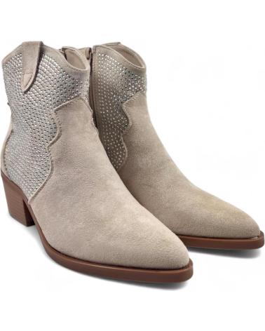 Stiefel für Damen TIMBOS BOTIN COWBOY DE MUJER 130910 BEIGE