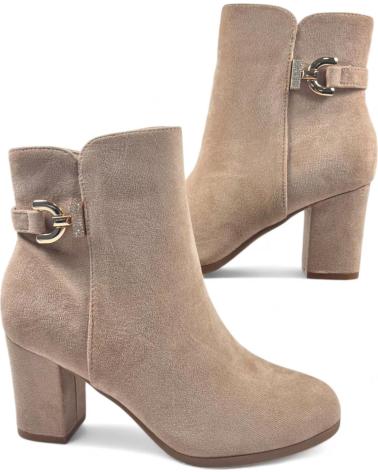 Stiefel für Damen TIMBOS BOTIN TACON DE MUJER BEIGE 130907 NEGRO