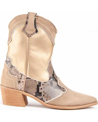 Botas de Mujer MONTEVITA BOTINIA8 BEIGE